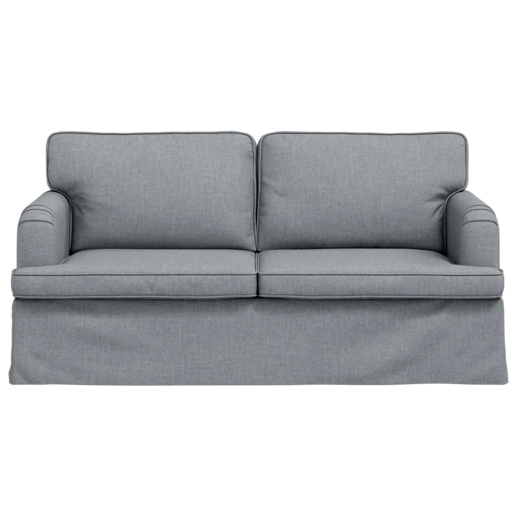 Divano Grigio chiaro 162 x 80 x 85 cm Tessuto 42024490