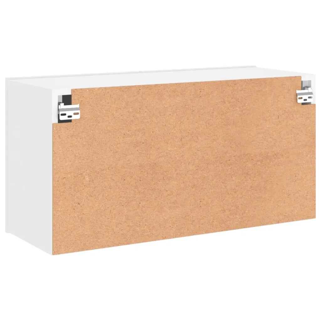 Mobile TV a Parete Bianco 80x30x41 cm 836952