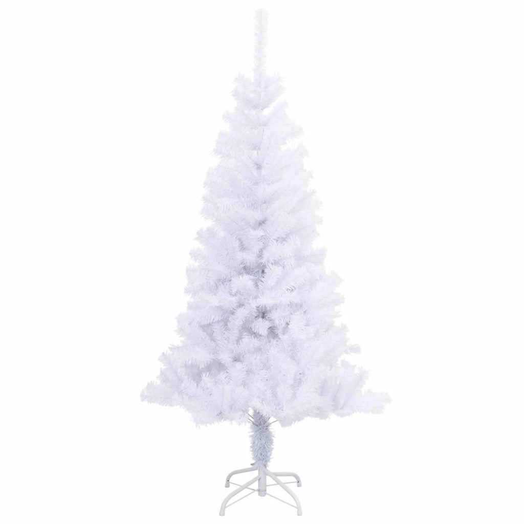Albero di Natale artificiale Bianco 120 cm PVC e Acciaio 3426645
