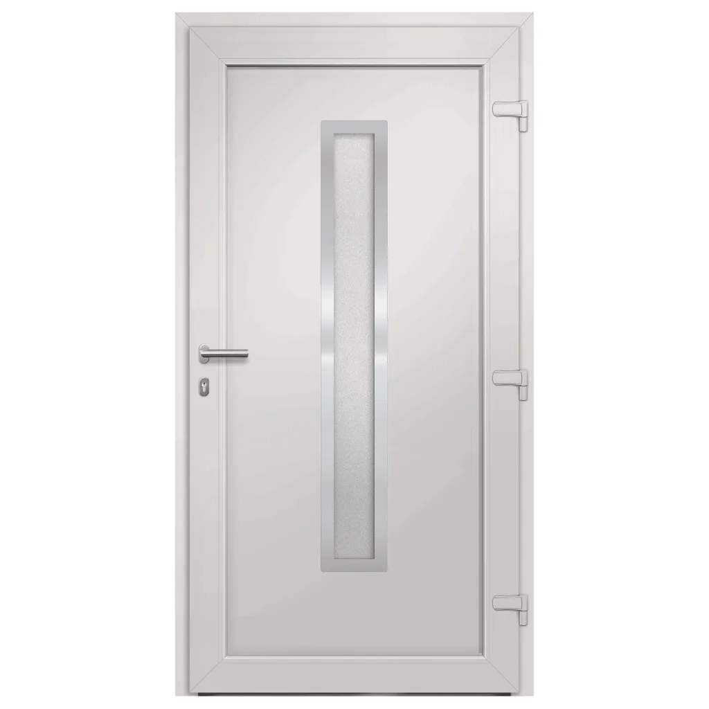 Porta di Ingresso Bianca 98x208 cm 279232