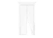Zanzariera Magnetica Per Porta Ingresso E Finestre Anti Insetti Zanzare Protezione Cimici Mosche Si Chiude da Sola - 120X240 - Bianco