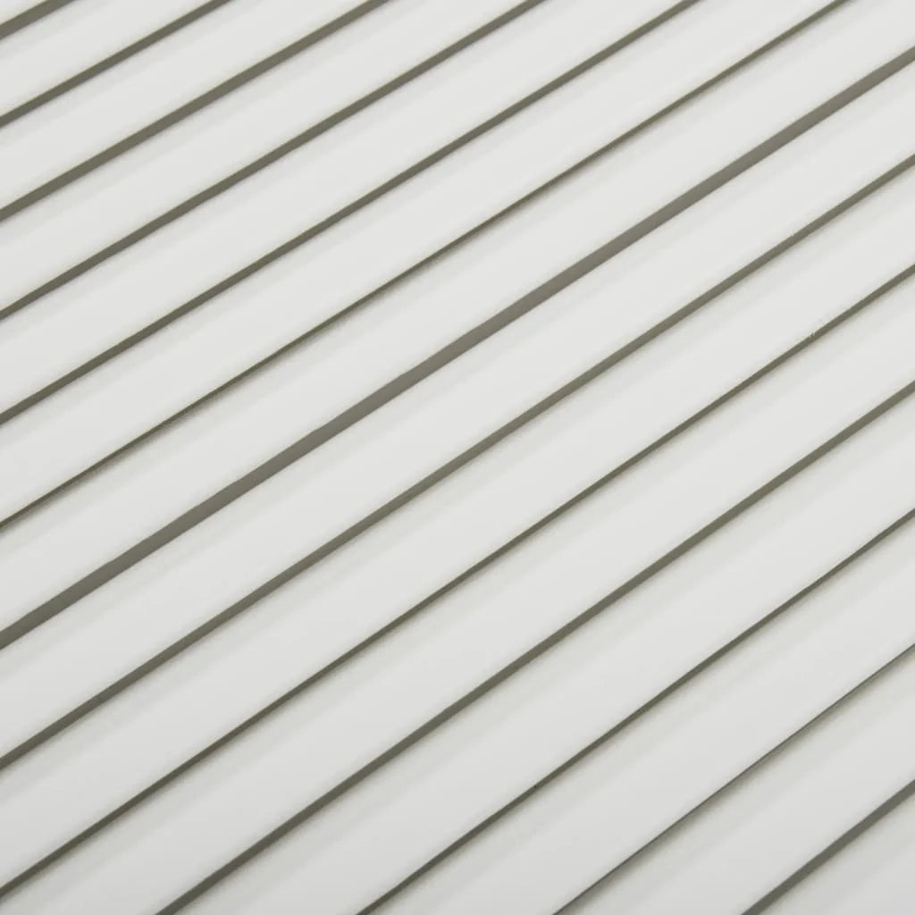 Set di 4 ante in legno massello di pino ante a persiana ante per armadi ante per scaffali rivestimento per armadi guardaroba 39,5 x 49,4 cm bianco 02_0003927