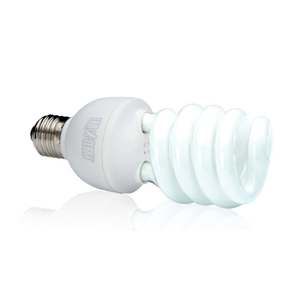 ExoTerra Repti Glo Compact 5.0 25 W UVB100 Attacco E27 - Lampada per terrari tropicali