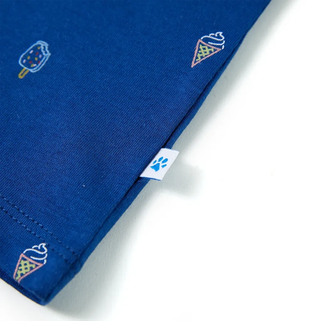 Canotta da Bambino Blu Scuro 140 12353