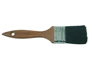 PENNELLESSE SETOLA NERA MANICO LEGNO- - mm.40x13x53 - 12 pezzi FEUDO