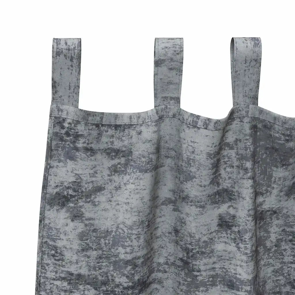 Tende in Velluto 2 pcs Grigio Argento 245 x 140 cm Velluto 4107721
