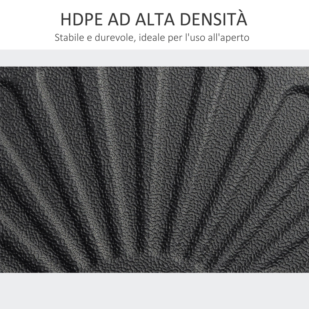 Base per Ombrellone ¨C Minimal ¨C Nero HDPE