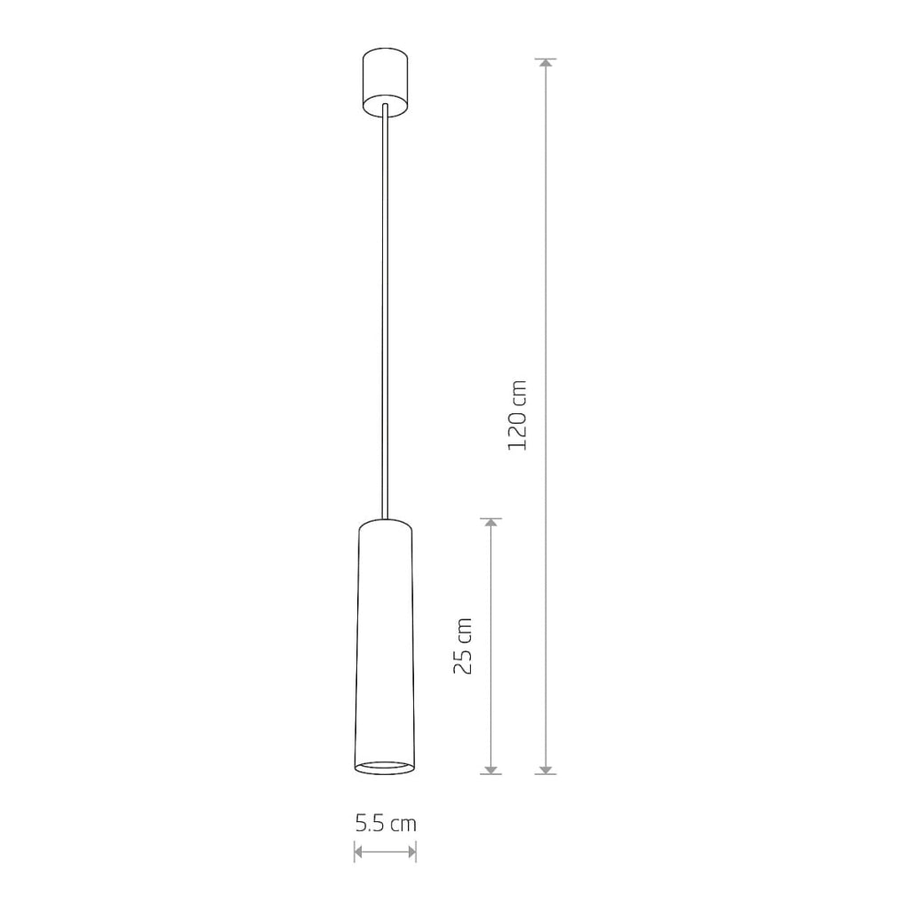 Lampada a sospensione Nowodvorski EYE ottone GU10 5cm