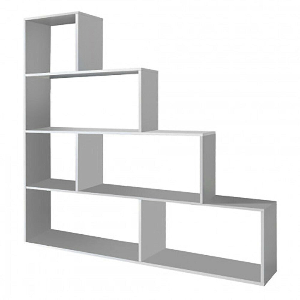 LIBRERIA KLUM  BIANCO LUCIDO LIB255 145X28X144