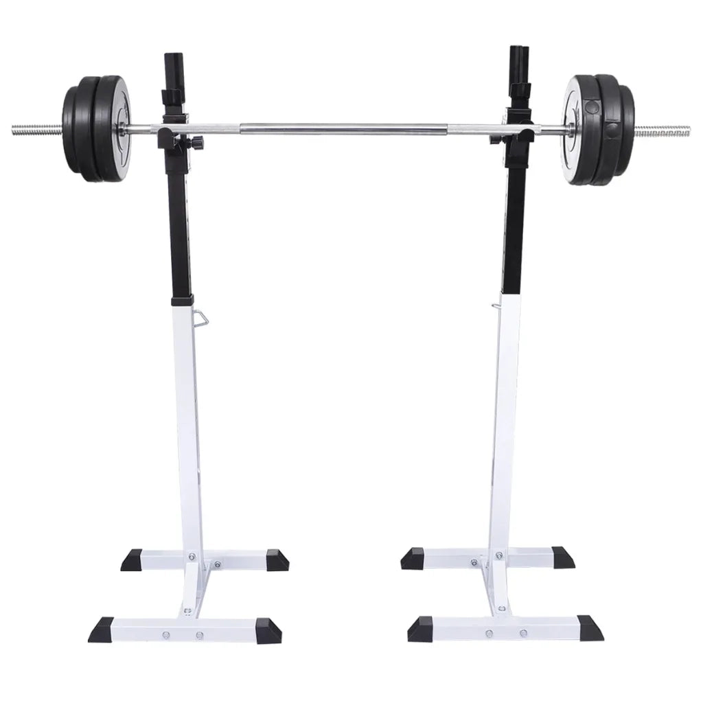 Stazione per Squat con Bilanciere e Set di Manubri da 60,5 kg CFW5390516