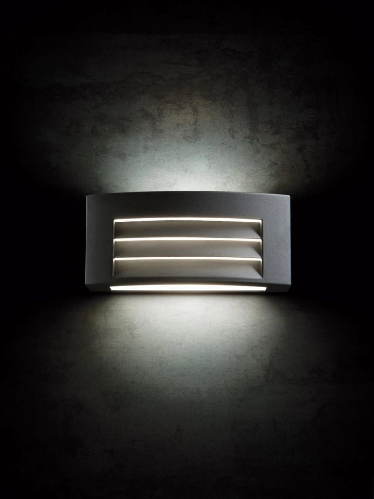 Applique da Esterno a LED 10W 4000K Sovil Grigio