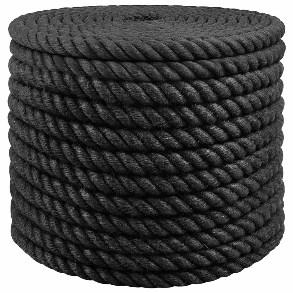 Corda | Fune di Juta 16 Nero 100% juta Tossa