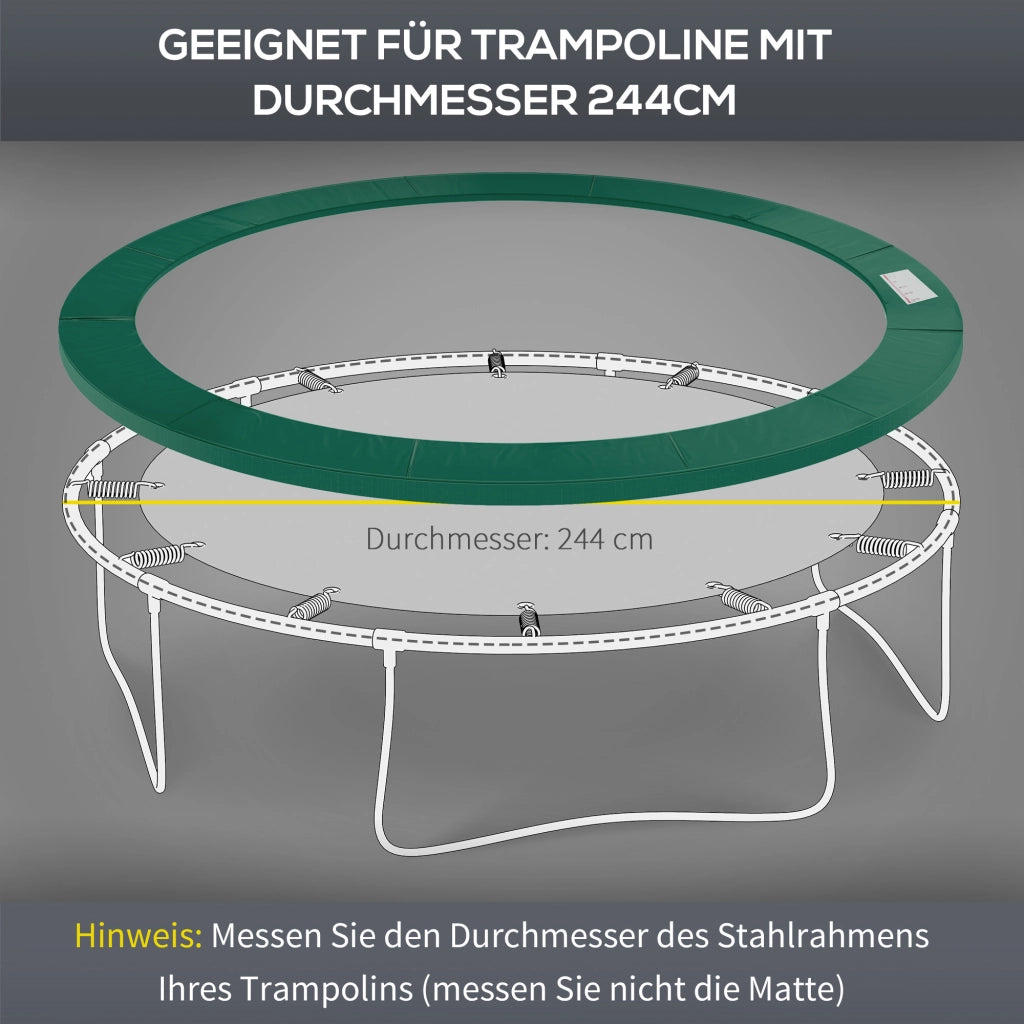 Copertura per Trampolino ¨C Minimal ¨C Verde ?244cm