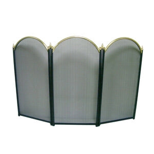 C PARASCINTILLE 3 PANNELLI  98,5X1,5X61 P/CAMINO ORO- 1,0 pz