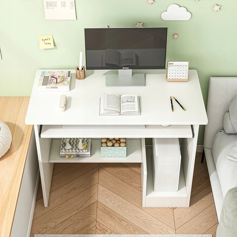 Scrivania per computer bianca 80x40x74 cm