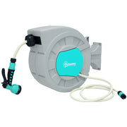 Avvolgitubo Automatico a Parete e Portatile ¨C Minimal ¨C Grigio 25+2 m