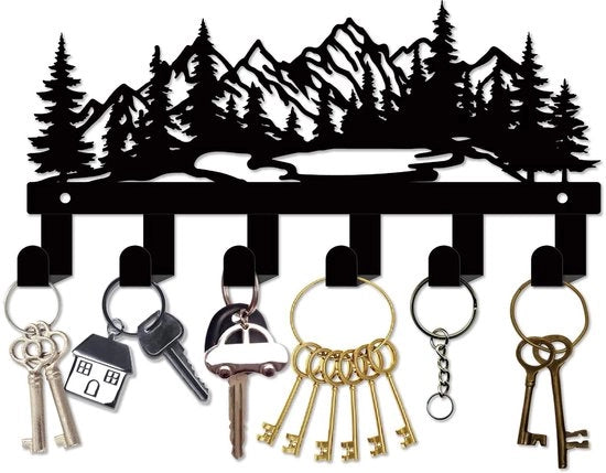 Sostegno per Chiave a Parete con 6 Ganci
