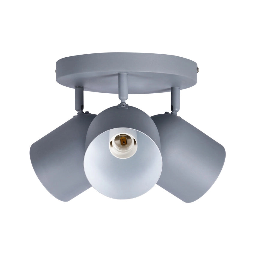 Plafoniera Candellux Azuro 98-63236 grigia 32cm 3xE27