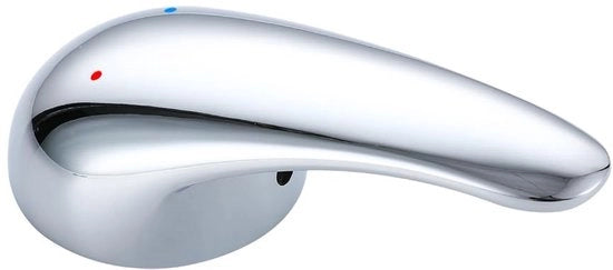 Hendel di rimpiazzo per rubinetteria - 40mm - Realizzato in acciaio inox - Finitura cromata lucido - Installazione facile - Resistente alla corrosione - Adatto per rubinetteria