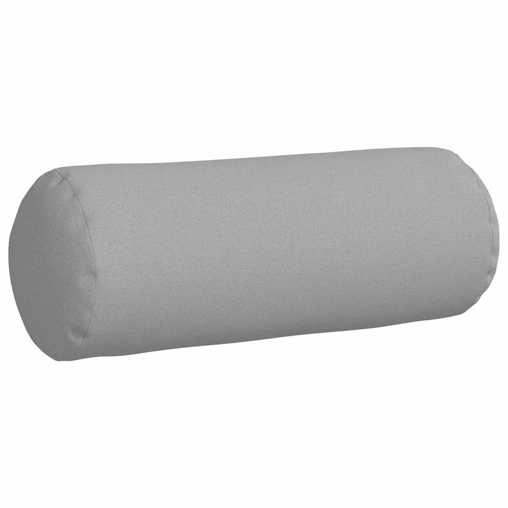 Cuscini a rullo 2 pcs Grigio Nuvola Ø 25 x 70 cm Tessuto 42014324