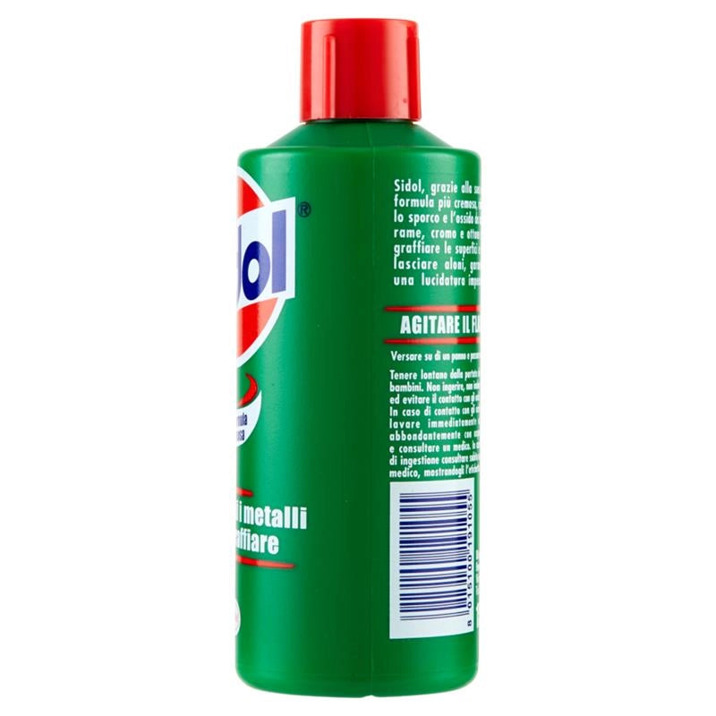 SIDOL DETERGENTE IN CREMA ADATTO PER METALLO IN FORMATO DA 150 ML