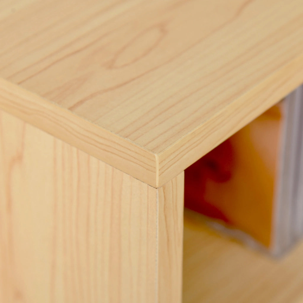 Libreria 6 Ripiani per CD e DVD ¨C Zephmum ¨C Legno 21x19x88 cm