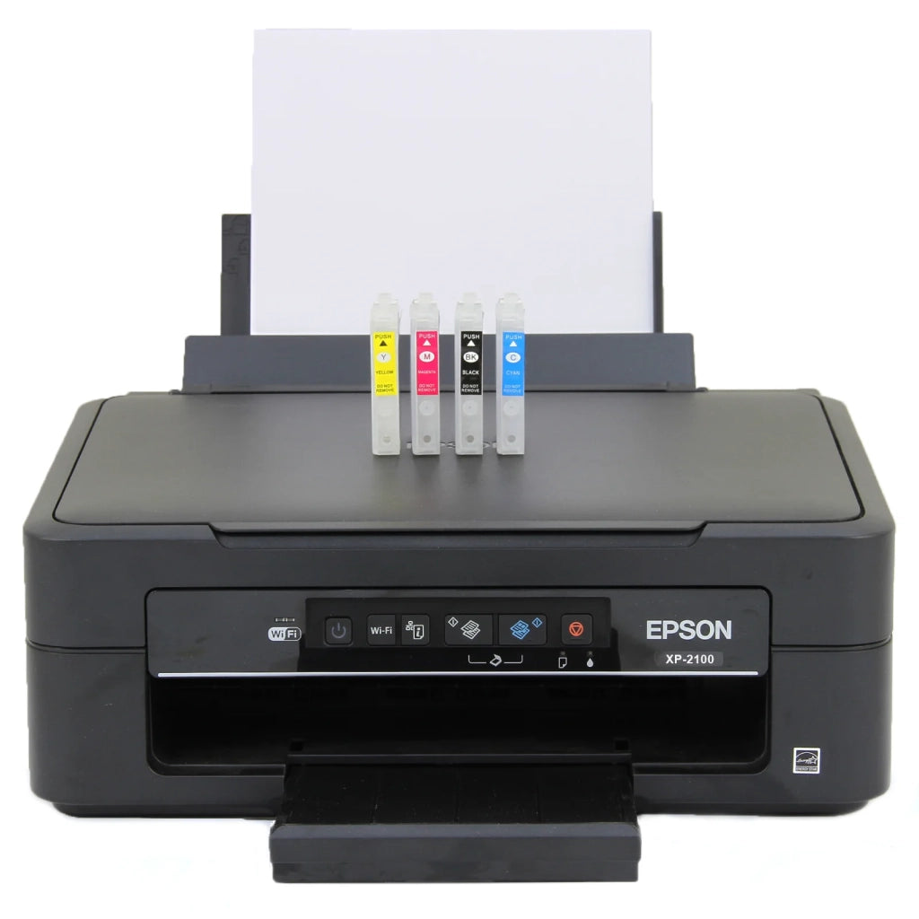 Pressa a caldo PixMax 50x50cm con stampante Epson e kit sublimazione