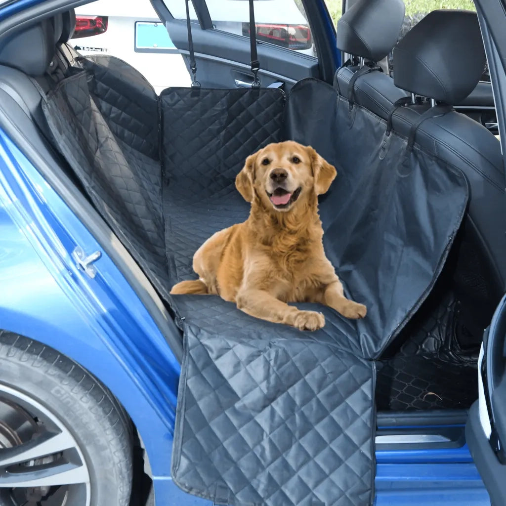 Coprisedile Auto per Cani Nero 137x46x50 cm CFW3638327