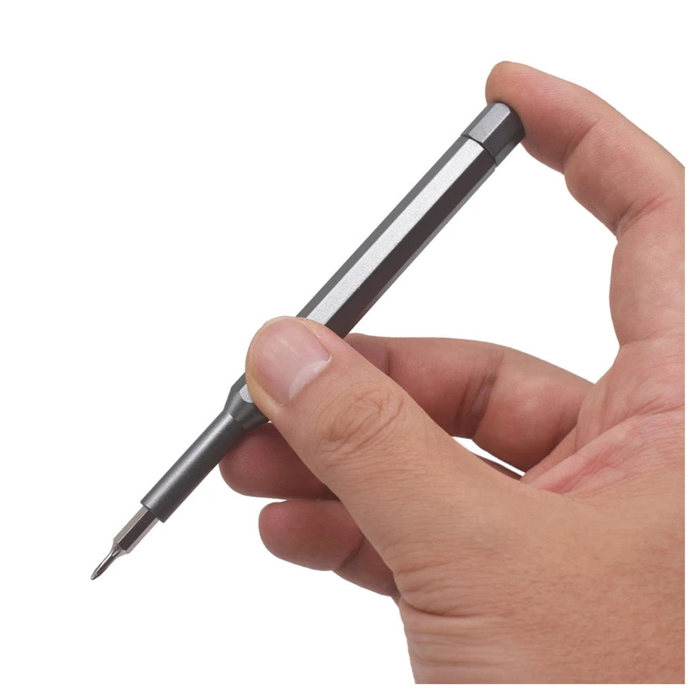 Trade Shop - Set 24 Cacciaviti Di Precisione Kit Cacciavite Combinati Magnetici X Riparazioni -