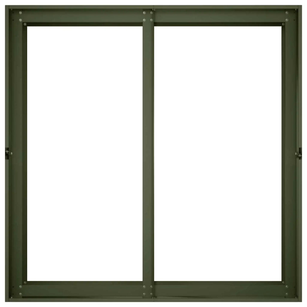 Vaso da giardino Verde Oliva 80 x 80 x 60 cm 8005921