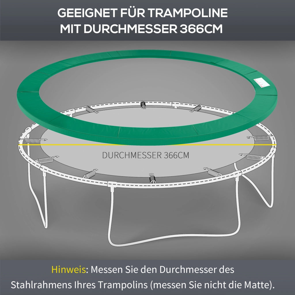 Copertura per Trampolino ¨C Minimal ¨C Verde ?366cm