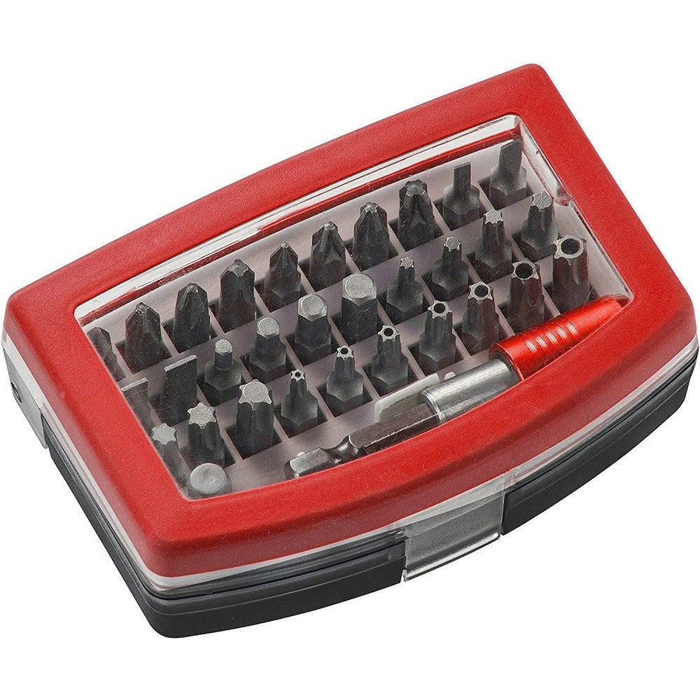 Trade Shop - Set Inserti Bit A 6 Punte Torx Per Trapano Avvitatore Con Cassetta In Plastica -