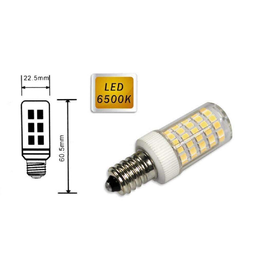 Trade Shop - Lampadina 86 Led E14 7watt Piccola Luce 6500k 3000k 4000k Frigo E Cappa -