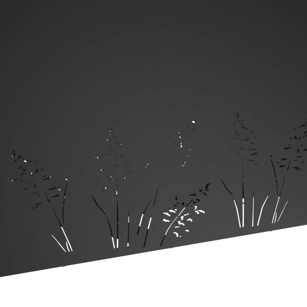 Vaso da giardino Nero 100 x 30 x 49 cm 8005862