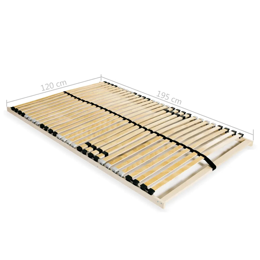 Rete a Doghe 7 Zone senza Materasso con 28 Doghe 120x200 cm 246447