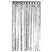 Tenda Macram¨¨ Antracite 140x240 cm in Cotone