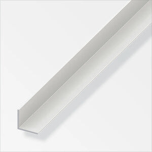 PROFILO PVC BIANCO H.200 CM ANGOLARE 20X20X1 MM- ALFER- 5,0 pz