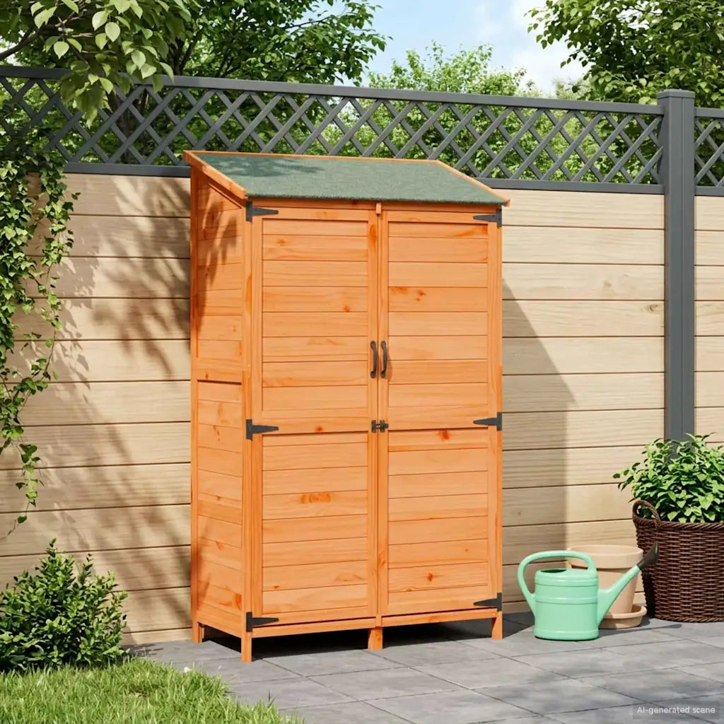 Capanno da Giardino Marrone 106,5 x 56 x 176 cm 42033451
