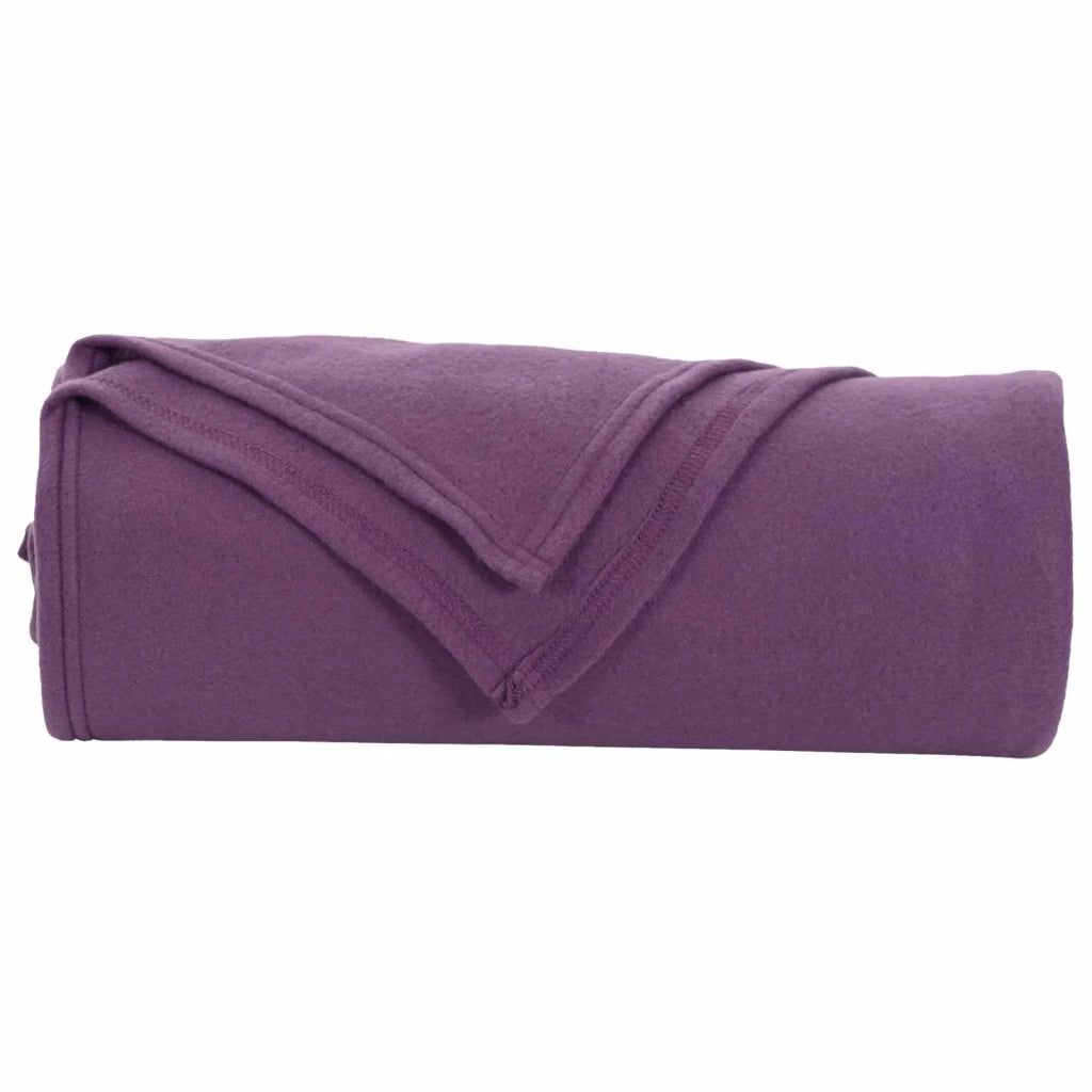 Coperte da Pile 6 pcs Viola 270 x 240 cm Panno 42017080