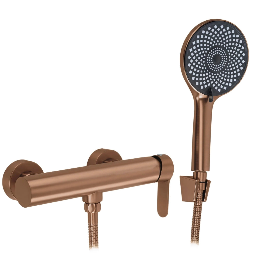 Rubinetto Doccia Rea Arcos Brush Copper