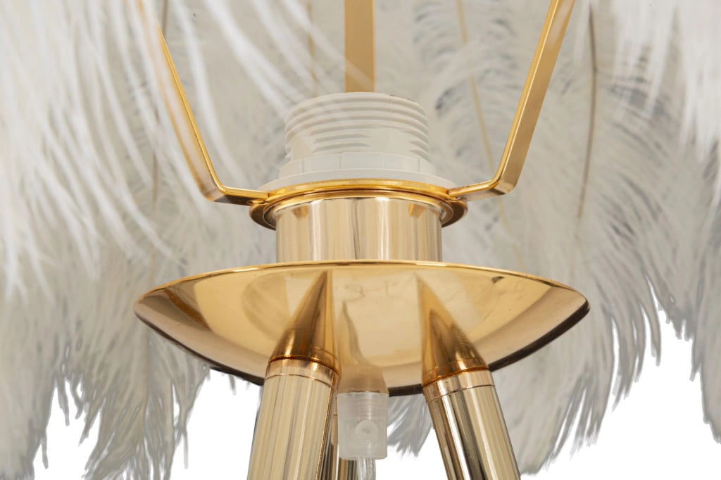 LAMPADA DA TERRA FEATHER STAND CM Ø 46X147