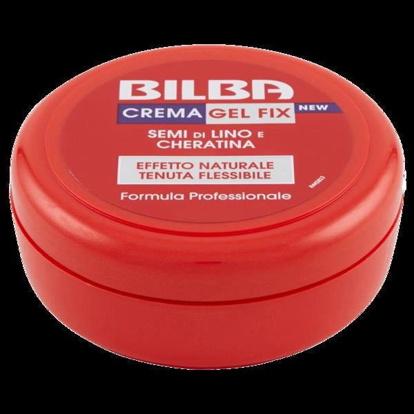 BILBA CREMA GEL FIX FISSAGGIO CAPELLI SEMI DI LINO E CHERATINA 100ML