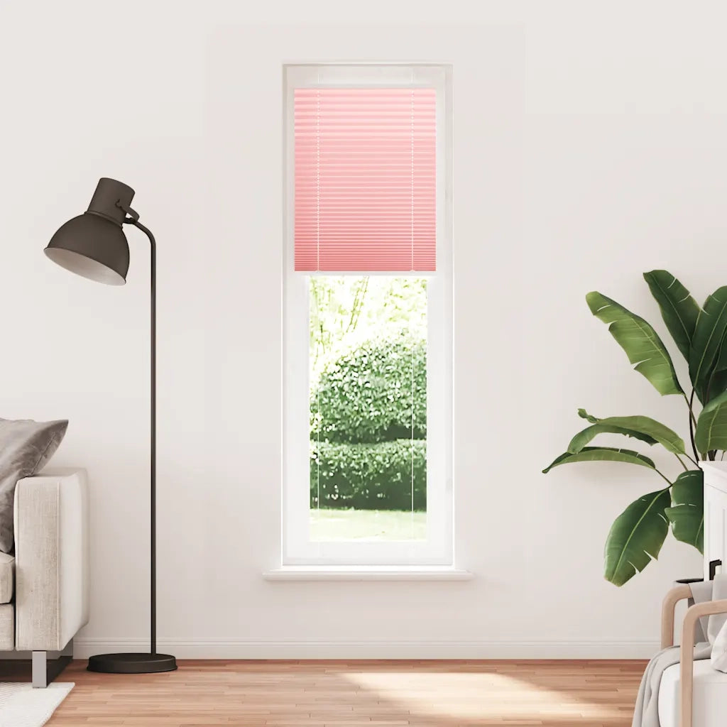 Tenda Plissettata | Tenda pliss¨¨ Rosa 60x200 cm Larghezza Tessuto 59,4 cm