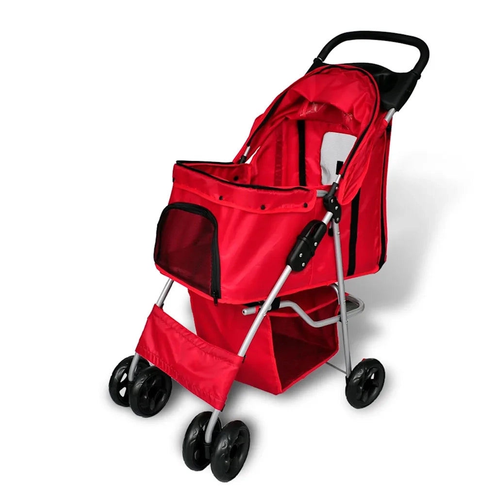 Passeggino per Cani Rosso 170055