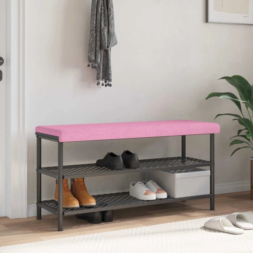 Cuscino per panchina Tessuto Rosa Profondità 35 cm 42043327