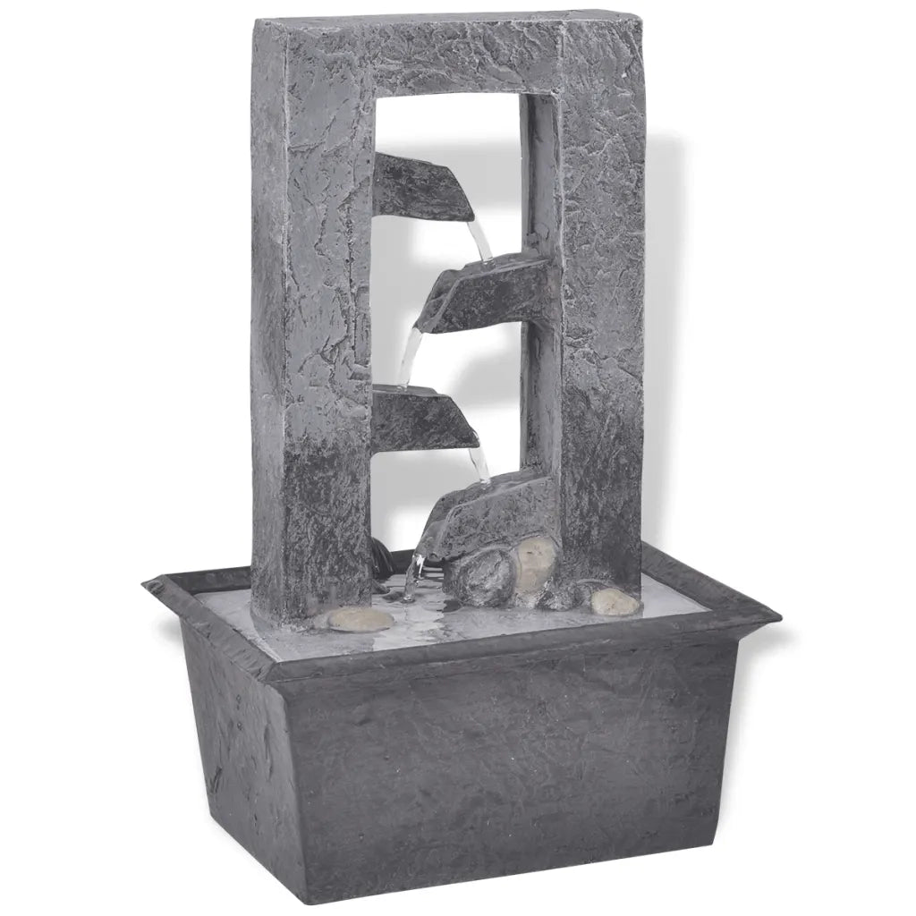 Fontana da Interno con LED in Poliresina 242351