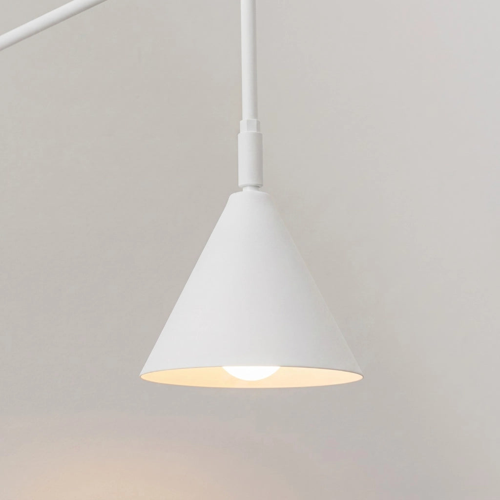 Applique NOX 1 bianco con interruttore