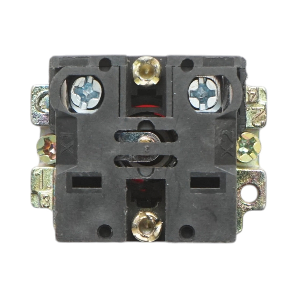 Pulsante indicatore LED rosso 220V LAY5 Breckner Germany