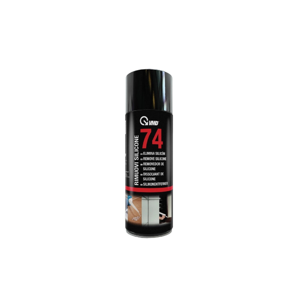 Rimuovi silicone spray VMD74 400ml togli elimina pulisci colla solvente sciogli