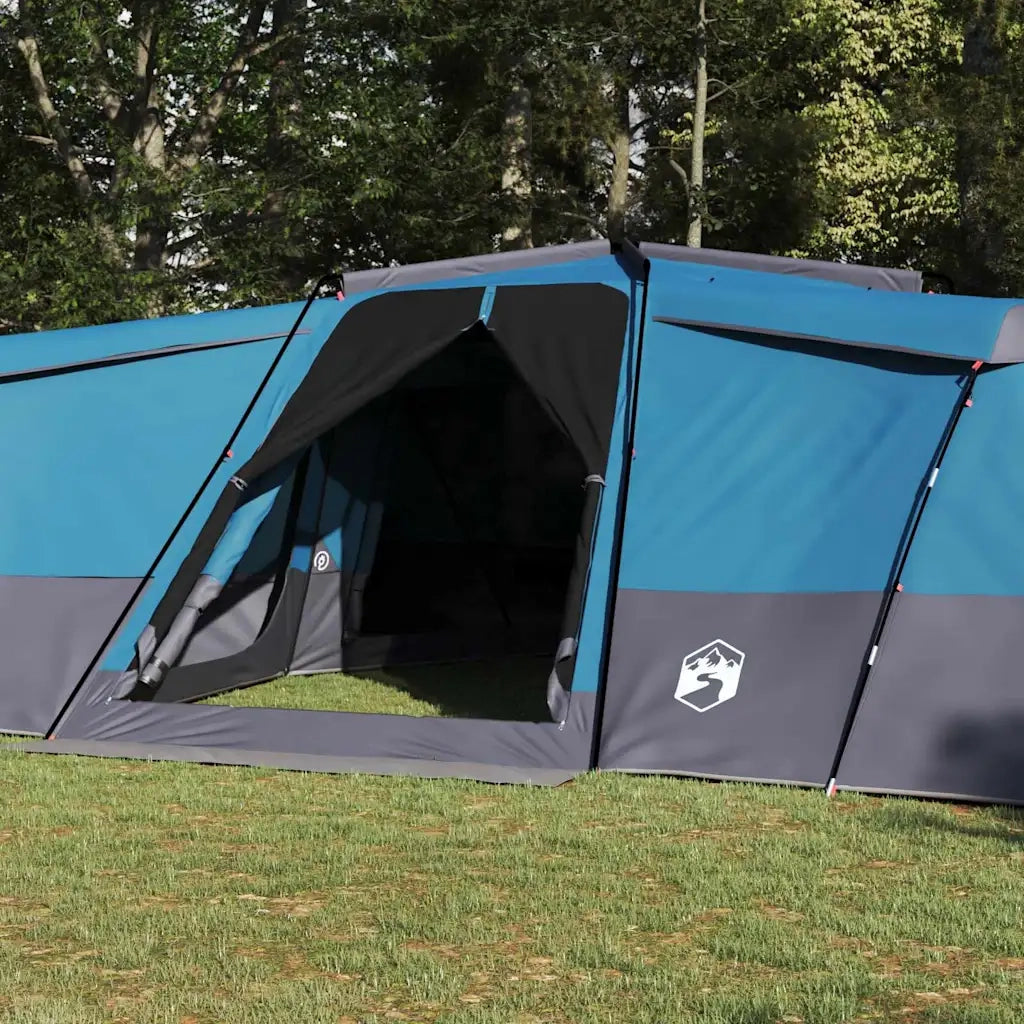 Tenda Familiare con tetto Blu 833 x 585 x 216 cm taffetà 42001152